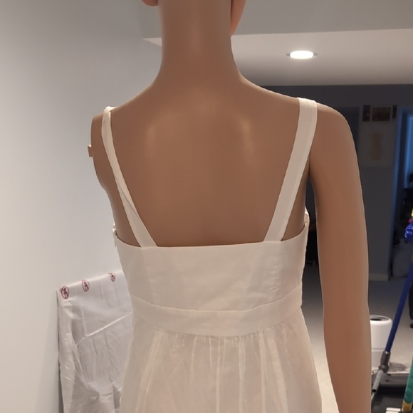 Vineyard Vines Cream Midi Sundress with Square Neckline - Picture 6 of 10